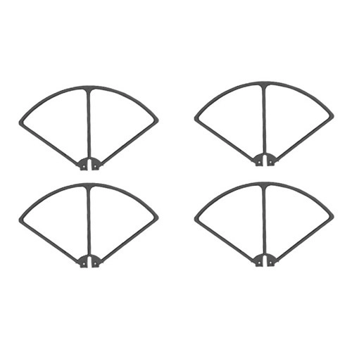 Schwarze Propellerschutzblätter für X8 Drohnen - 4 Stück