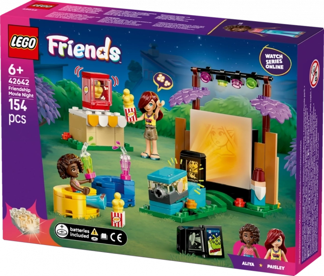 Lego Friends Filmabend mit Freunden