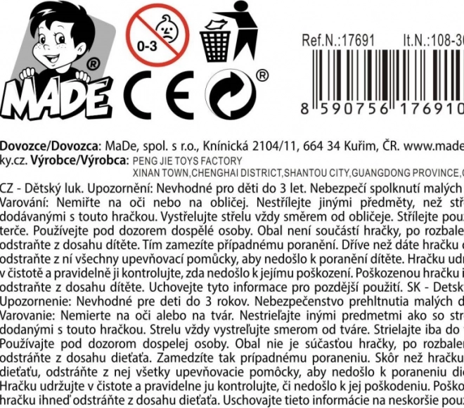 Kinderbogen und Pfeile MaDe, 51 cm