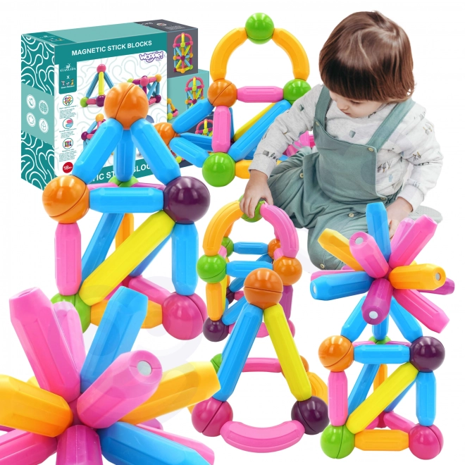 Woopie magnetisches Bildungsspielzeug, 38 Teile