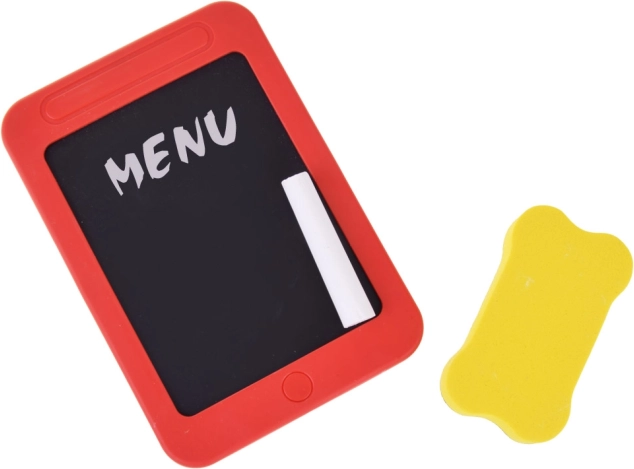 Kreidetafel für Menü und Notizen