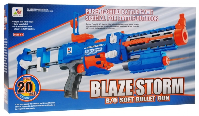 2-in-1 Kinder Blaster mit Zielvorrichtung