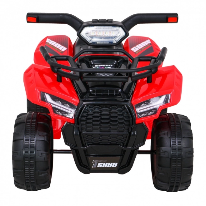 Akku-Quad Storm für Kinder Rot mit 25W Motor, MP3 USB und LED