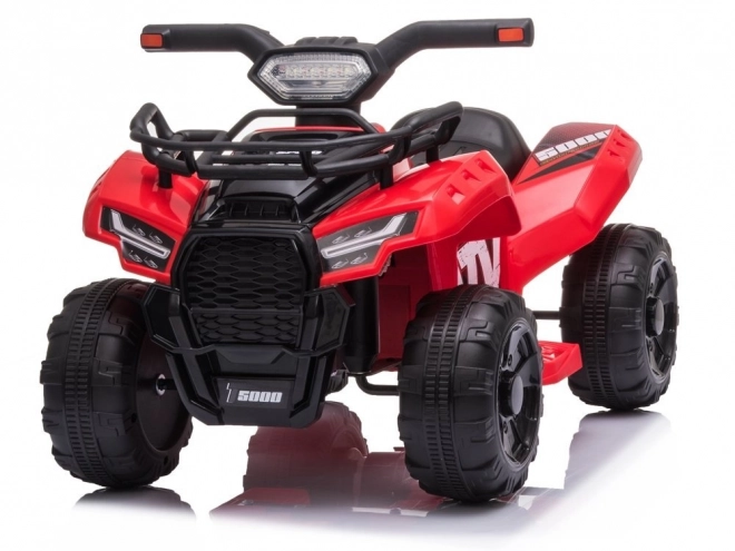 Roter Kinderquad mit Akku