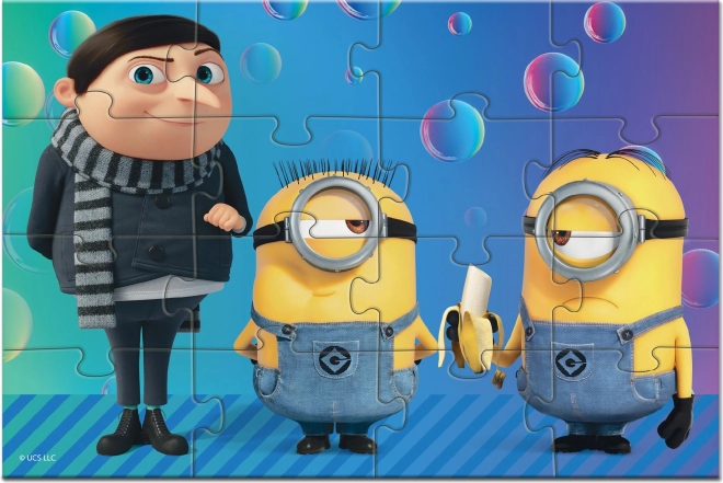 Magnetisches Puzzle MINIONS: Der Kleine Gru 16 Teile