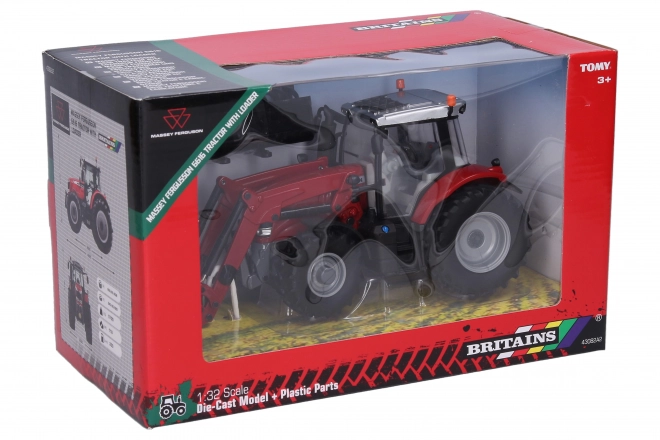 Britains Modelltraktor mit Frontlader Massey Ferguson