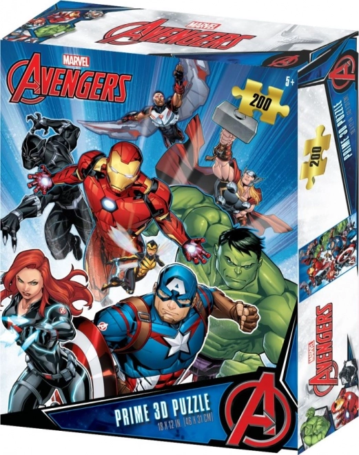 Avengers 3D Puzzle mit 200 Teilen