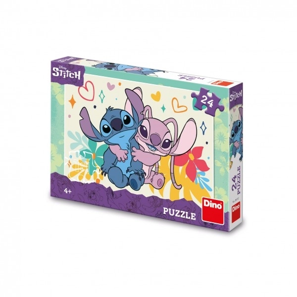 Puzzle STITCH und Engel 24 Teile