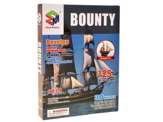 3D Puzzle Schiff Bounty