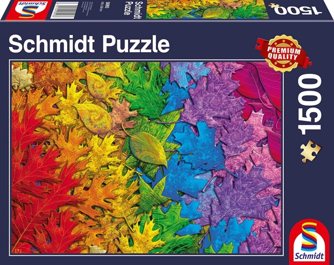 Schmidt Puzzle Bunte Blätter 1500 Teile