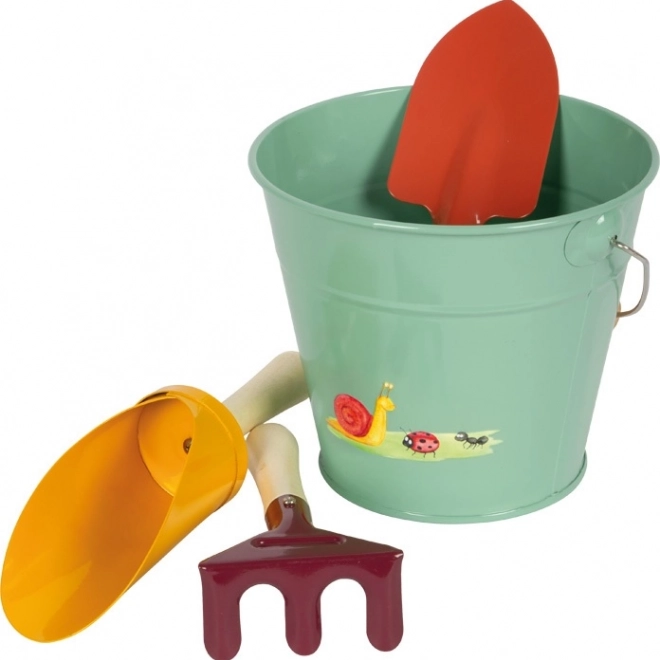 Kindergartenwerkzeug-Set mit Eimer Tiny Garden