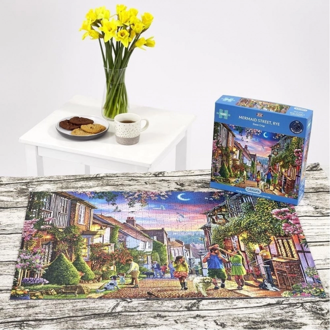 Mermaid Street Puzzle 1000 Teile