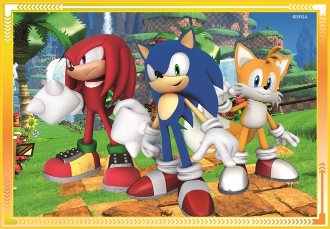 Progresivpuzzle Sonic 4-in-1