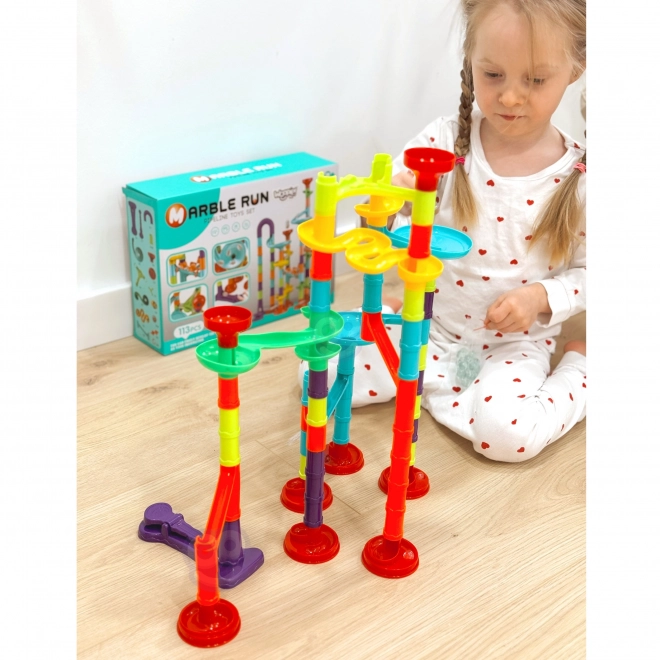 Woopie Kugelbahn Spiralset 113 Teile