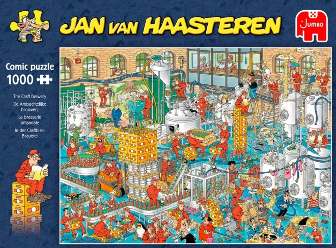 Jumbo Puzzle Jan van Haasteren Craft-Bier-Brauerei 1000 Teile