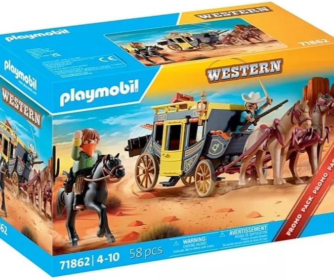 Playmobil Postkutsche – Überfall im Wilden Westen