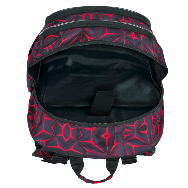 BAAGL Kern Roter Polygon Rucksack Set