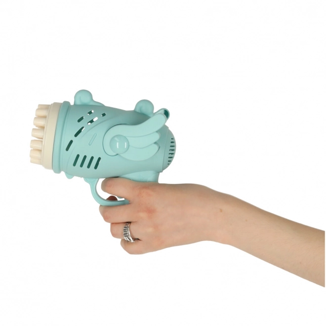 Blasenpistole mit Flügeln Blau