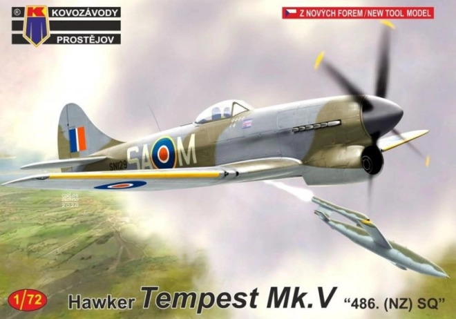 Tempest Mk V Flugzeugmodell Bausatz