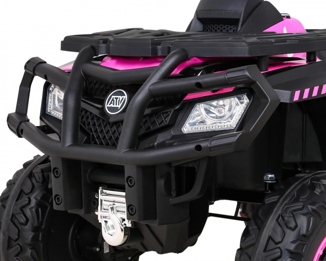 Quad XT-Geschwindigkeit für Kinder Pink + 4x4 + EVA + Langsamer Start + MP3-Radio + LED-Diode