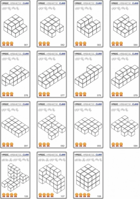 Magnetische Bausteine Magic Magnetic Cubes