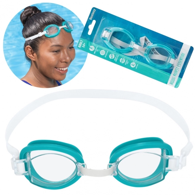 Bestway Schwimmbrille Aqua Burst Essential für Erwachsene und Jugendliche