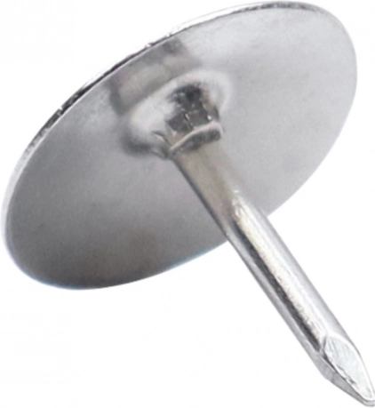 Büro-Rundkopfnadeln aus Metall silber 40 Stk.