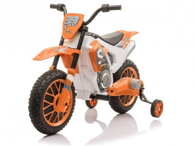 Elektrisches Motorrad für Kinder - Orange