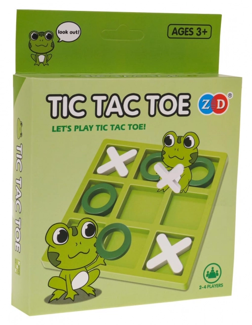 Logikspiel Tic Tac Toe Frosch