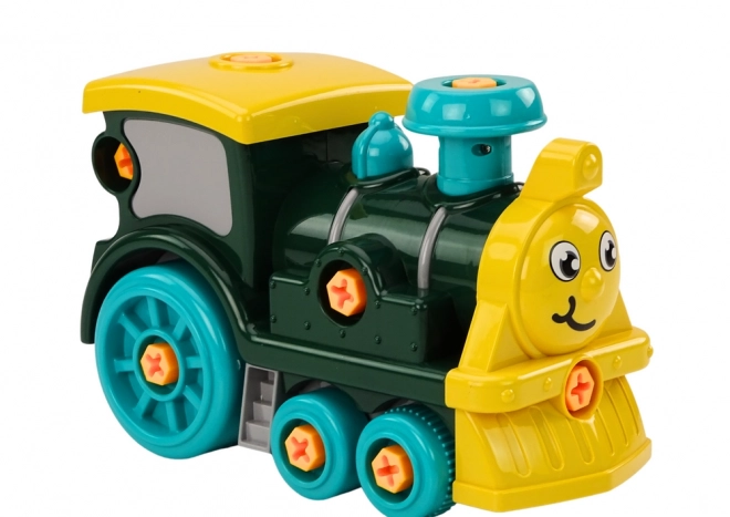 DIY Aufbaulokomotive für Kinder - Grün