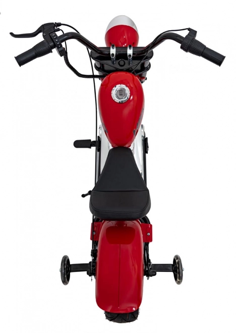 Chopper Warrior Rotes Motorrad