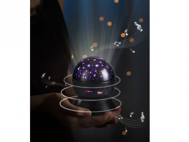 Sternenprojektor Nachtlicht mit Bluetooth Lautsprecher