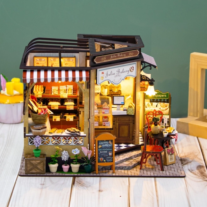 Miniaturenhaus Julias Bäckerei 2Kids Toys