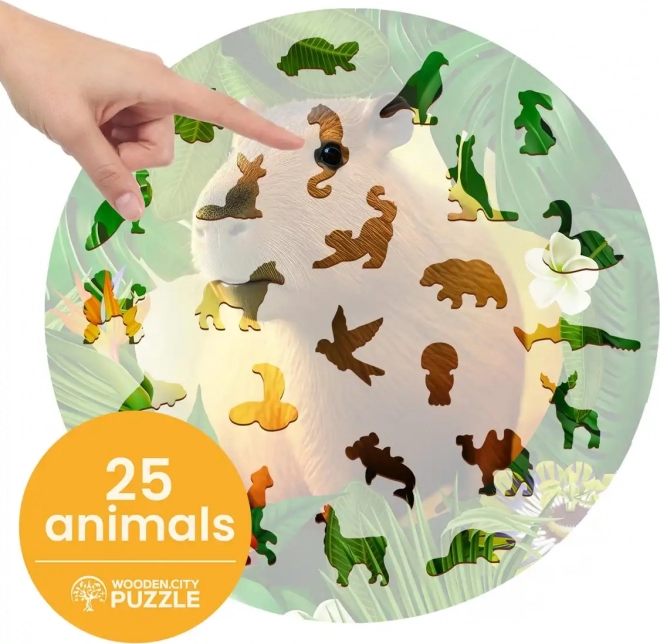 Holzpuzzle Kapibara 250 Teile