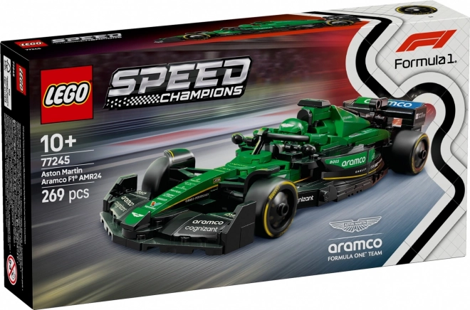 Aston Martin Aramco F1 AMR24 LEGO Speed Champions Rennauto