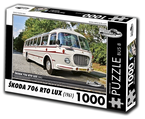 Sammlerpuzzle RETRO-AUTA Škoda 706 RTO Lux