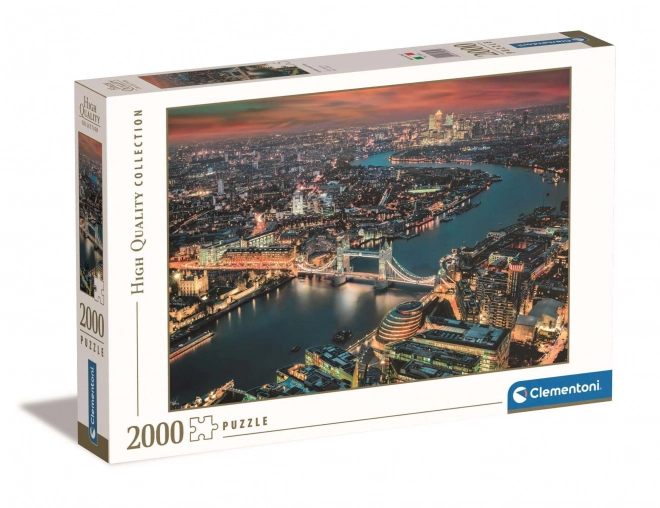 Puzzle 2000 Teile - Vogelperspektive auf London