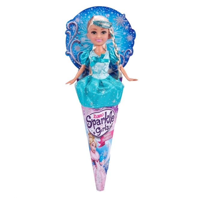 Winterliche Prinzessin Sparkle Girlz im Eistütchen