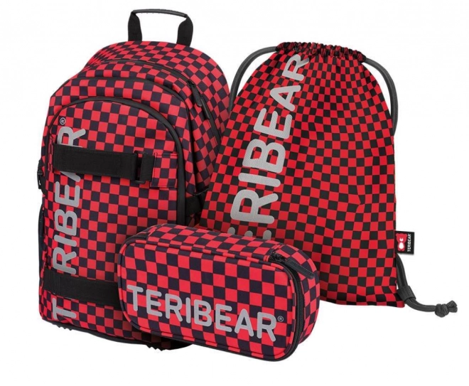 Schulrucksack Set SKATE TERIBEAR