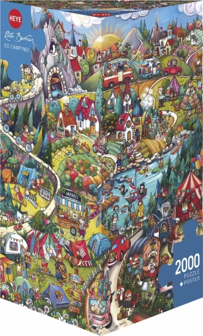 Heye Puzzle - Ab ins Camp! 2000 Teile