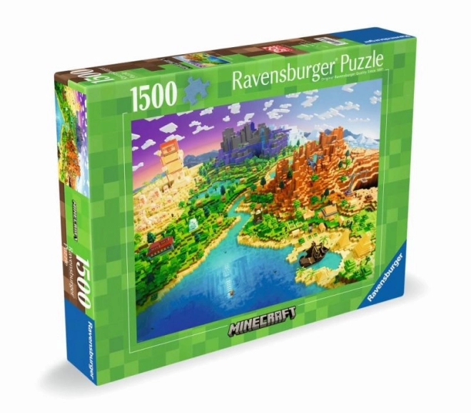 Minecraft Welt Puzzle 1500 Teile