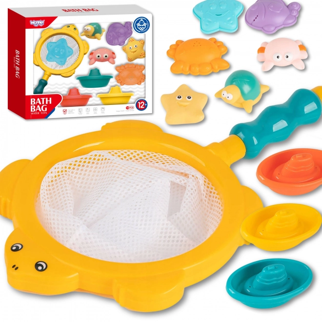 Woopie Badeset Meerestiere und Boote