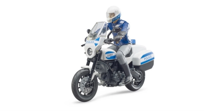 Bewegliche Polizistenfigur mit Ausrüstung