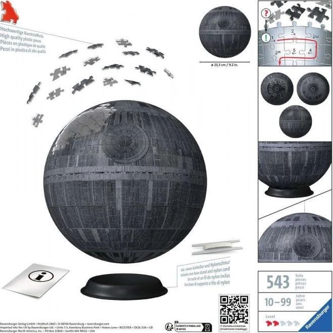 Puzzle-Ball STAR WARS Todesstern 540 Teile