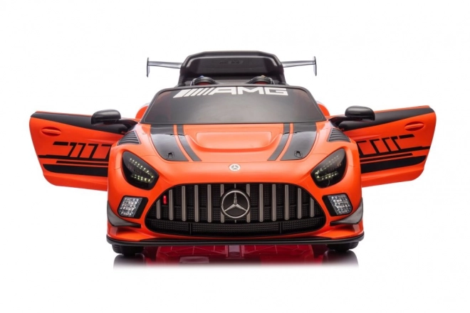 Elektrisches Kinderauto Mercedes AMG GT3 Orange