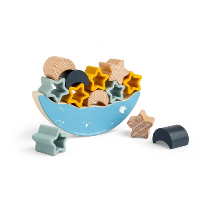 Bigjigs Toys Balancierender Mond Spiel