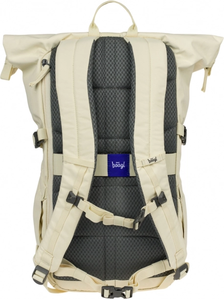 Rucksack Baagl Roll Beige