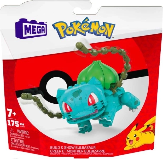 Mega Construx Pokémon Bauset zum Ausstellen – Bisasam