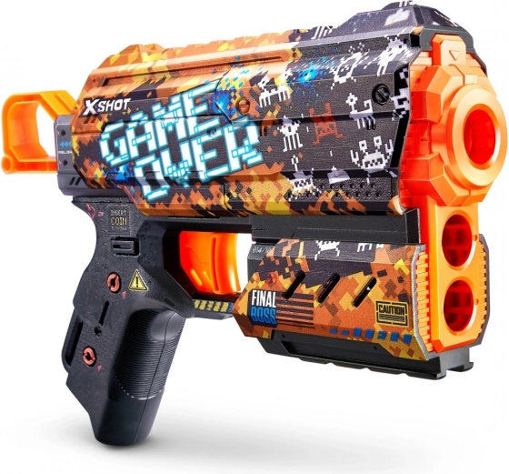 Ikonisches Game-Over-Gaming-Design