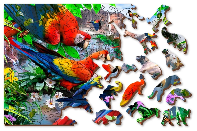 Zweiseitiges Puzzeln 2 in 1
